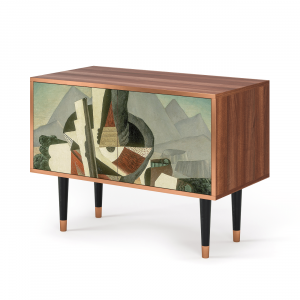 Sideboard - STORYZ - S1 The Cubist Paintings  - Walnut