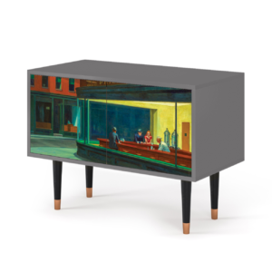 Sideboard - STORYZ - S1 Nighthawks by Hopper - Grey