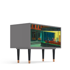 Sideboard - STORYZ - S1 Nighthawks by Hopper - Grey