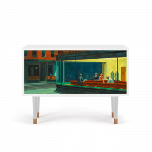 Sideboard - STORYZ - S1 Nighthawks by Hopper - White