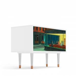 Sideboard - STORYZ - S1 Nighthawks by Hopper - White