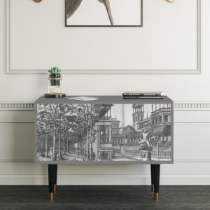 Sideboard - STORYZ - S1 View of the Piazza - Grey