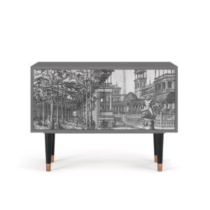 Sideboard - STORYZ - S1 View of the Piazza - Grey