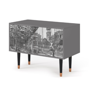 Sideboard - STORYZ - S1 View of the Piazza - Grey