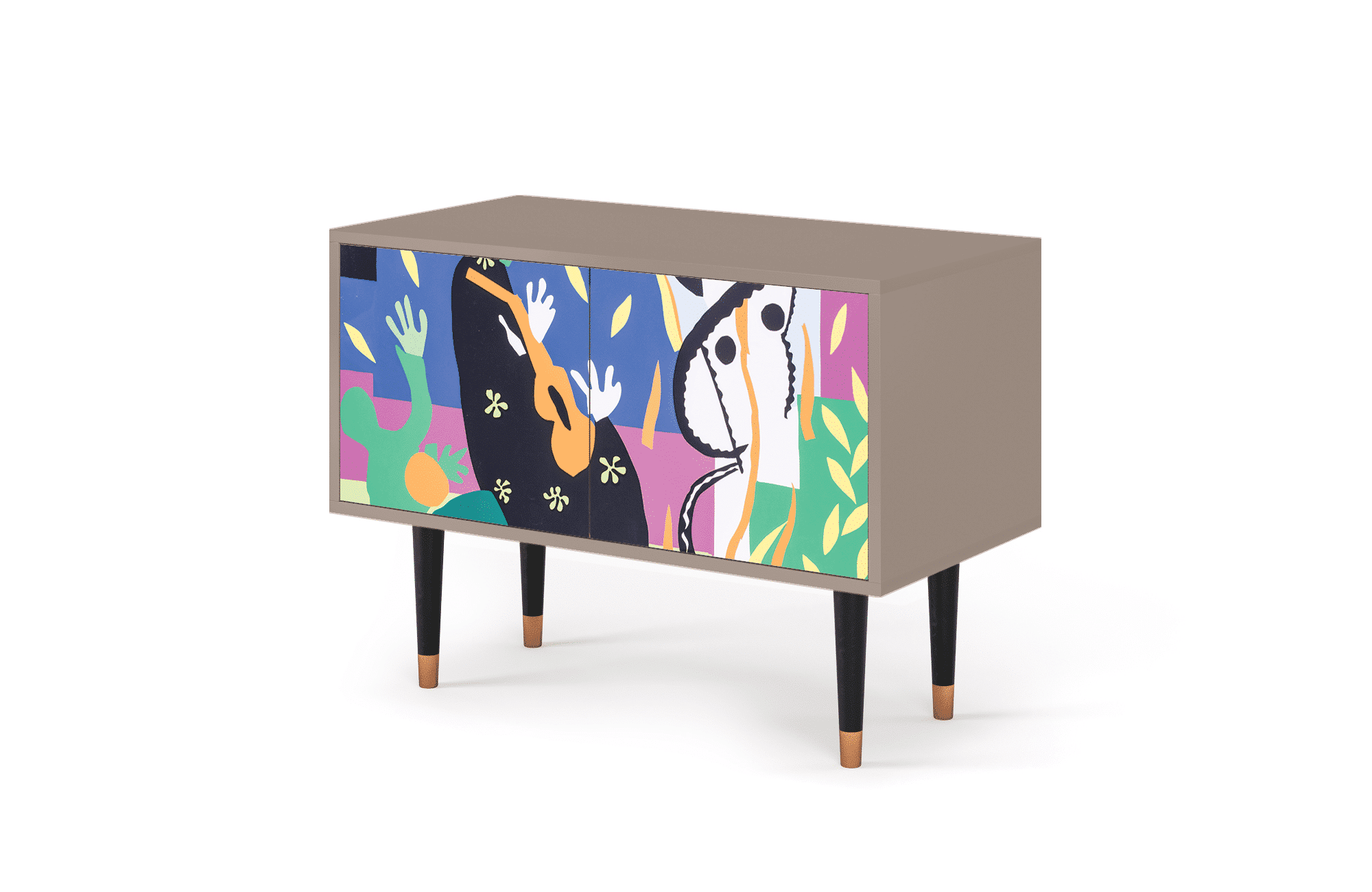 S1_150_004 Sideboard - STORYZ - S1 La Tristesse du Roi - Latte