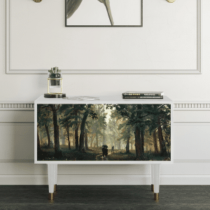 Sideboard - STORYZ - S1  Rain in the Oak Forest - White
