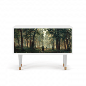 Sideboard - STORYZ - S1  Rain in the Oak Forest - White