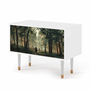 Sideboard - STORYZ - S1  Rain in the Oak Forest - White