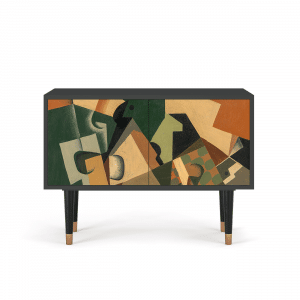 Sideboard - STORYZ - S1 Glass and Checkerboard - Antracite