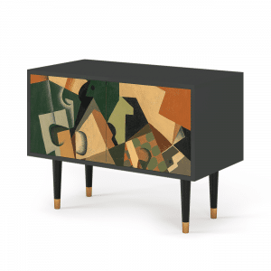 Sideboard - STORYZ - S1 Glass and Checkerboard - Antracite