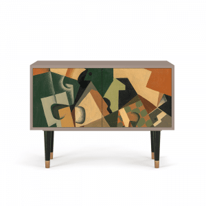 Sideboard - STORYZ - S1 Glass and Checkerboard - Latte