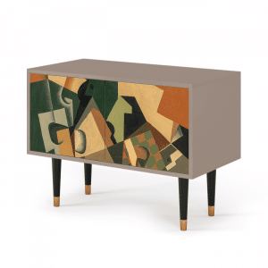 Sideboard - STORYZ - S1 Glass and Checkerboard - Latte