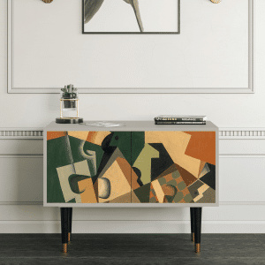 Sideboard - STORYZ - S1 Glass and Checkerboard - Sand