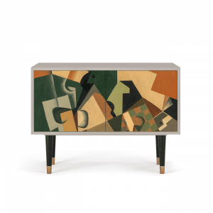 Sideboard - STORYZ - S1 Glass and Checkerboard - Sand