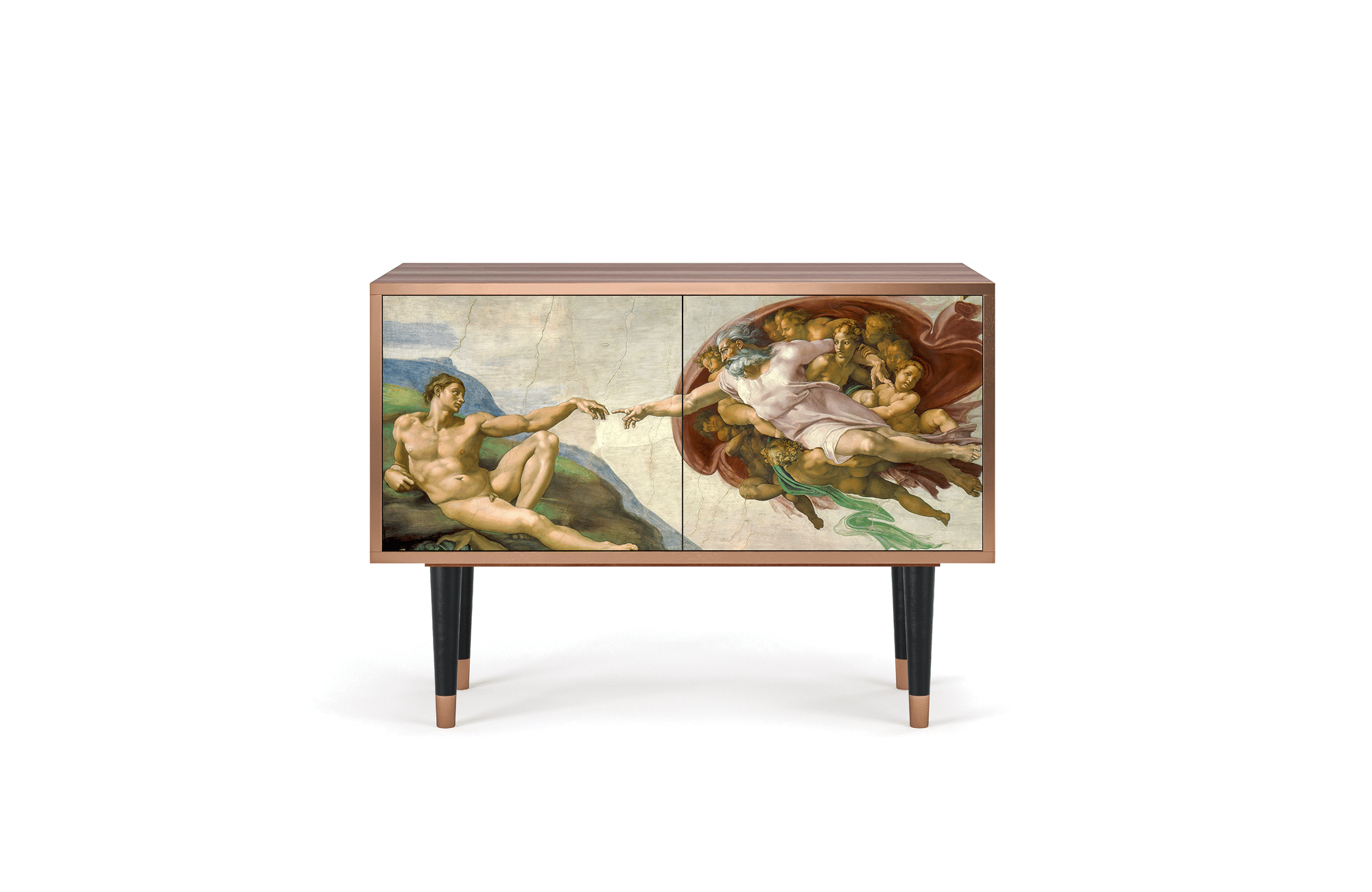 Sideboard – STORYZ – S1 The Creation of Adam – Walnut Sideboard - STORYZ - S1 The Creation of Adam - Walnut