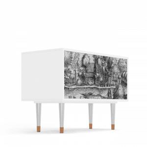 Sideboard - STORYZ - S1 A Pond - White