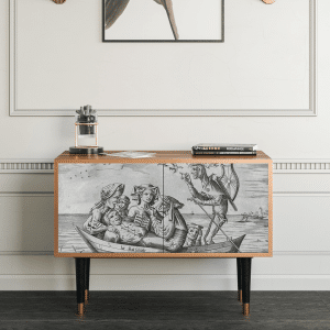 Sideboard - STORYZ - S1 Blau Schuyte - Walnut
