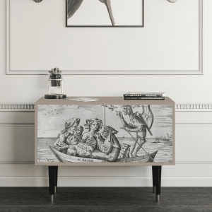 Sideboard - STORYZ - S1 Blau Schuyte - Latte