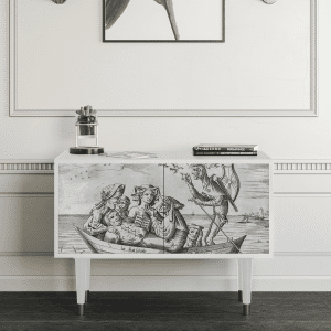Sideboard - STORYZ - S1 Blau Schuyte - White