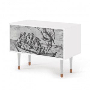Sideboard - STORYZ - S1 Blau Schuyte - White