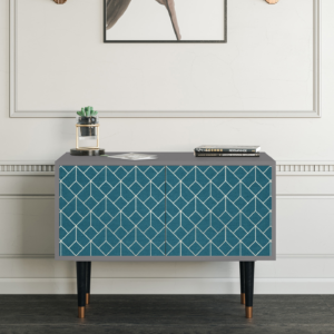 Sideboard - STORYZ - S1 Turquoise Geometry - Grey