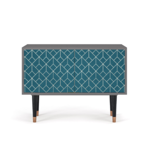 Sideboard - STORYZ - S1 Turquoise Geometry - Grey