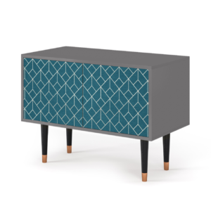 Sideboard - STORYZ - S1 Turquoise Geometry - Grey