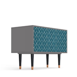 Sideboard - STORYZ - S1 Turquoise Geometry - Grey