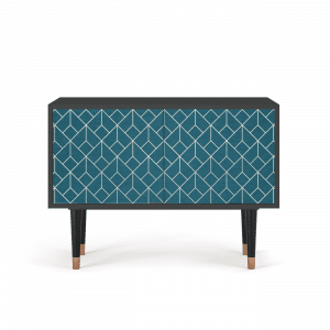 Sideboard - STORYZ - S1 Turquoise Geometry - Antracite
