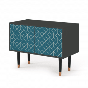 Sideboard - STORYZ - S1 Turquoise Geometry - Antracite
