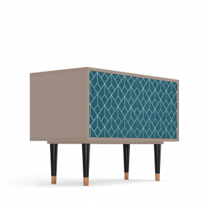 Sideboard - STORYZ - S1 Turquoise Geometry - Latte