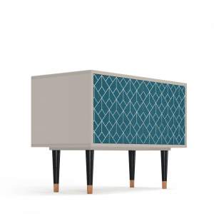 Sideboard - STORYZ - S1 Turquoise Geometry - Sand