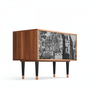 Sideboard - STORYZ - S1 Castle with Bridge - Walnut