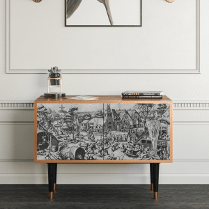 Sideboard - STORYZ - S1 The Festival of Saint - Walnut