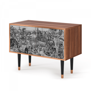 Sideboard - STORYZ - S1 The Festival of Saint - Walnut