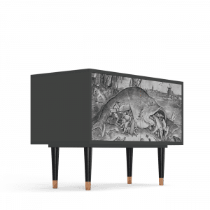 Sideboard - STORYZ - S1 Big Fish Eat Little - Antracite