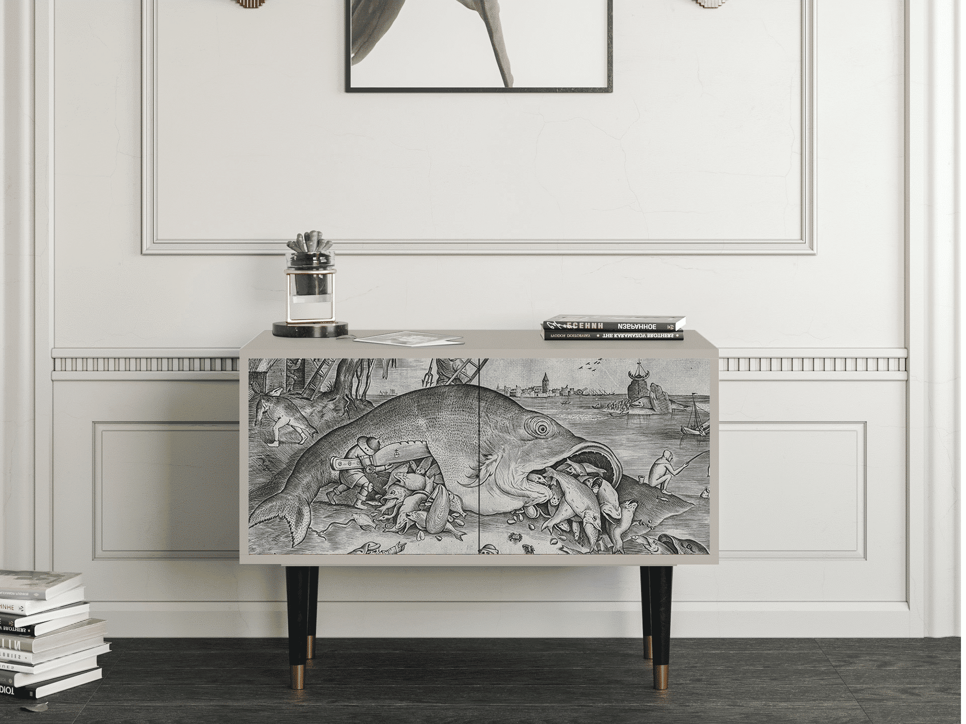 Sideboard - STORYZ - S1 Big Fish Eat Little - Sand Sideboard - STORYZ - S1 Big Fish Eat Little - Sand