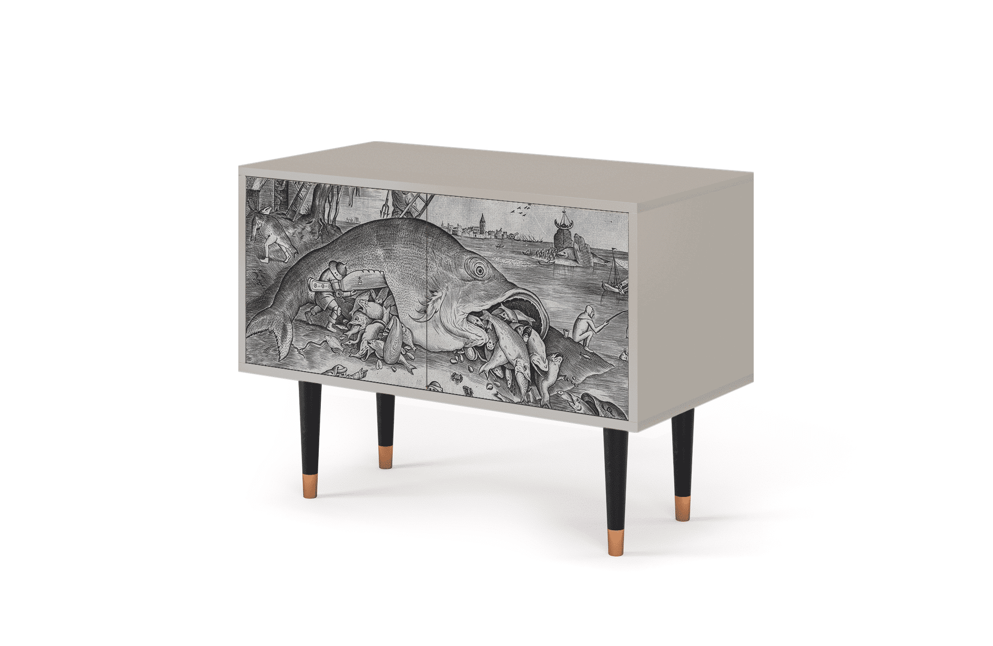 S1_193_005 Sideboard - STORYZ - S1 Big Fish Eat Little - Sand