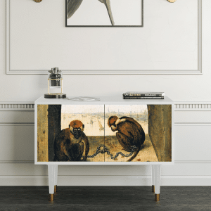 Sideboard - STORYZ - S1 Two Monkeys - White