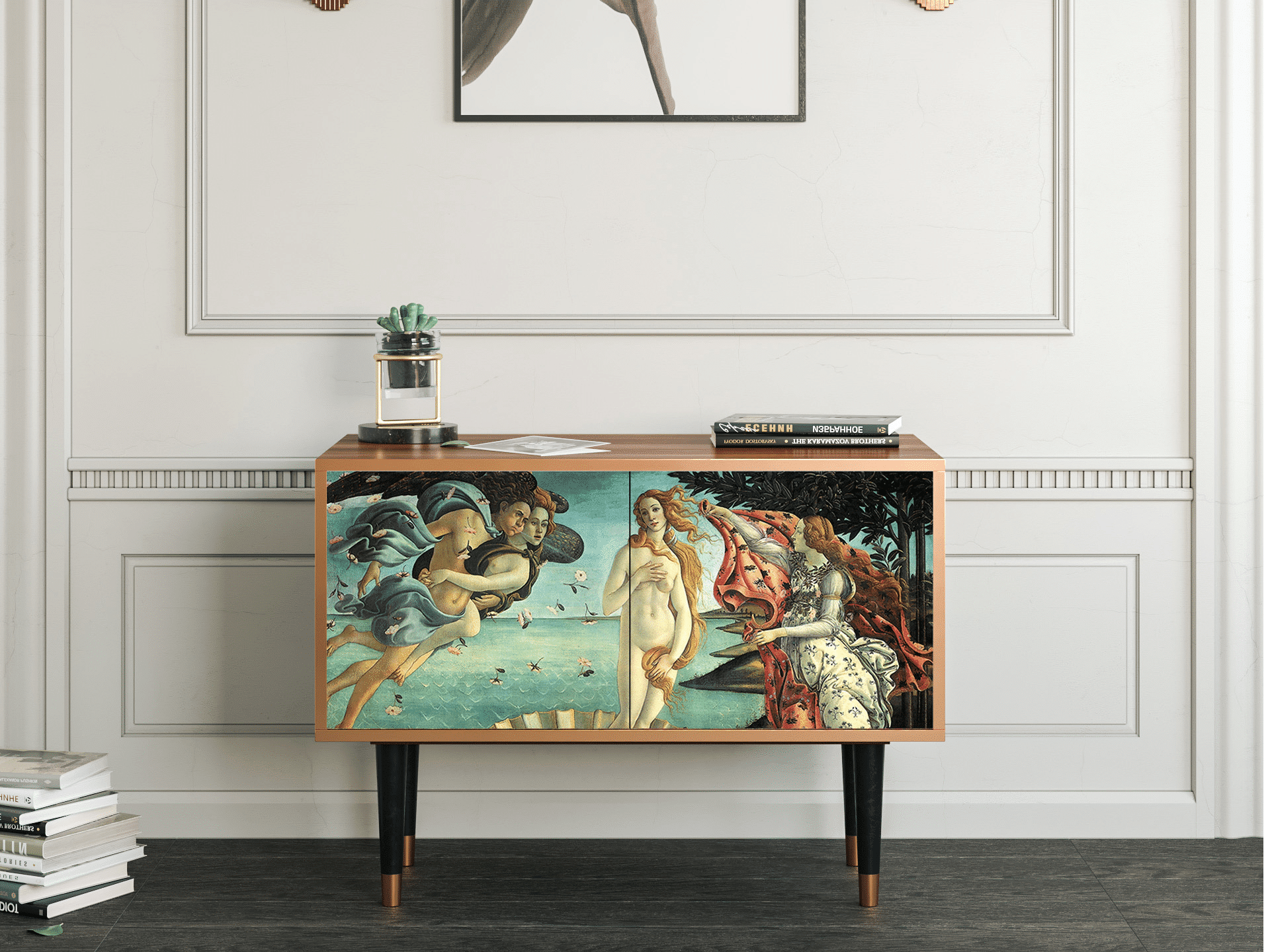 Sideboard - STORYZ - S1 The Birth of Venus - Walnut Sideboard - STORYZ - S1 The Birth of Venus - Walnut