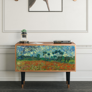 Sideboard - STORYZ - S1 Poppy field by van Gogh - Walnut