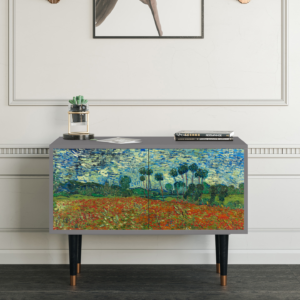 Sideboard - STORYZ - S1 Poppy field by van Gogh - Grey