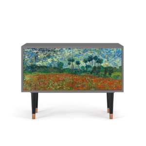 Sideboard - STORYZ - S1 Poppy field by van Gogh - Grey