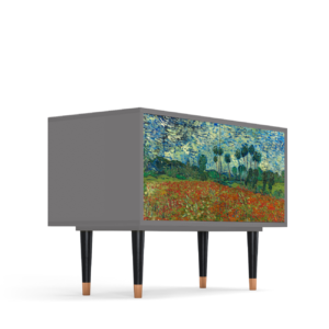 Sideboard - STORYZ - S1 Poppy field by van Gogh - Grey