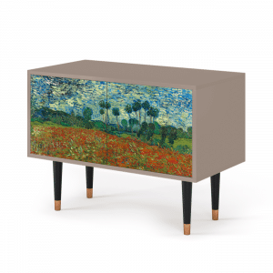Sideboard - STORYZ - S1 Poppy field by van Gogh - Latte