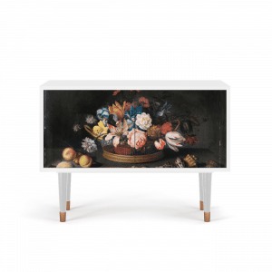 Sideboard - STORYZ - S1 Still Life with Flowers - White