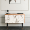 Sideboard - STORYZ - S1 Milk Marble - Walnut