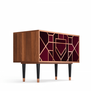 Sideboard - STORYZ - S1 Burgundy Jewelery - Walnut
