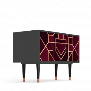 Sideboard - STORYZ - S1 Burgundy Jewelery - Antracite