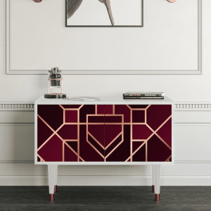 Sideboard - STORYZ - S1 Burgundy Jewelery - White